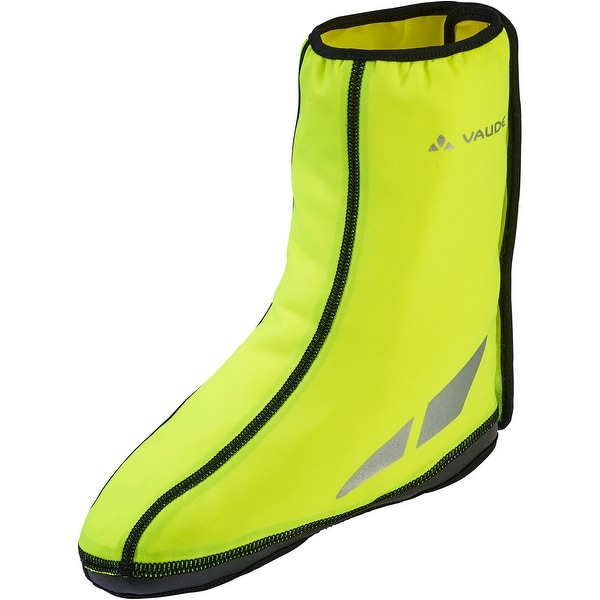 yellow cycling overshoes