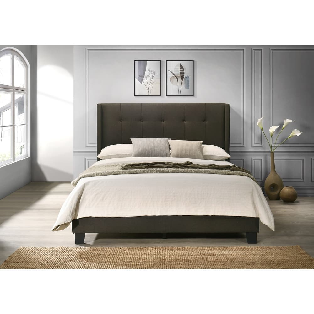 Evelyn Upholstered Panel Bed