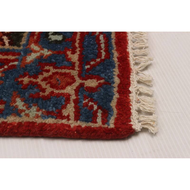 ECARPETGALLERY Hand-knotted Serapi Heritage Red Wool Rug - 2'5 x 16'2