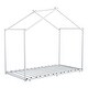 preview thumbnail 17 of 20, Twin Size Metal House Platform Bed with Twin Size Trundle