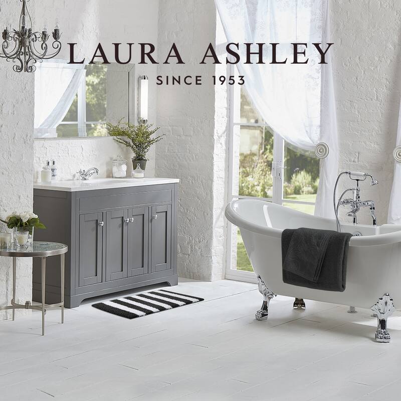 Laura Ashley Eden Stripe Bath Mat