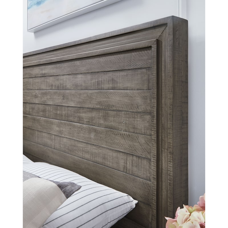 William Panel Bed in Dusty Dawn