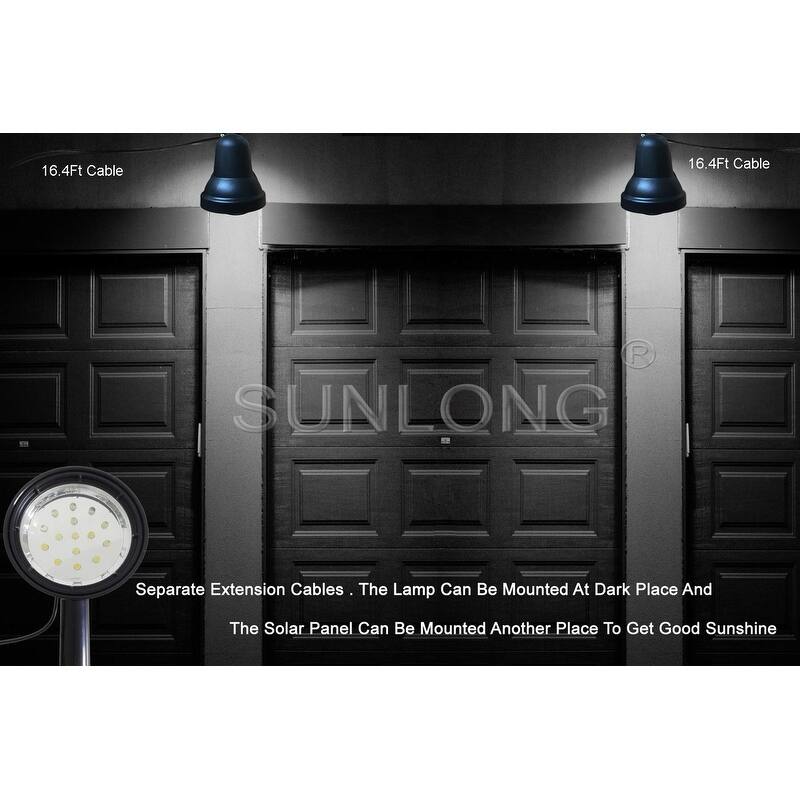 Solar Spotlights Outdoor Waterproof Bright Solar Wall Light Led Security