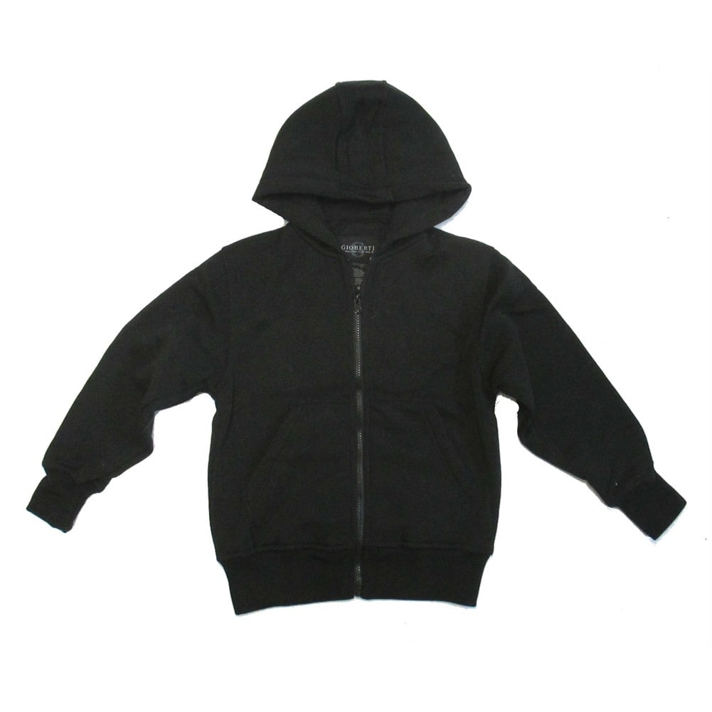 boys black hooded jacket