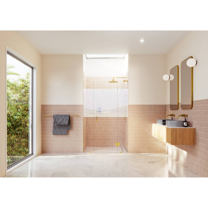 Glass Warehouse GHF-53.75 Stellar 78" High x 53-3/4" Wide Hinged