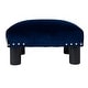 preview thumbnail 113 of 130, The Curated Nomad Stardust Square Upholstered Footstool Ottoman