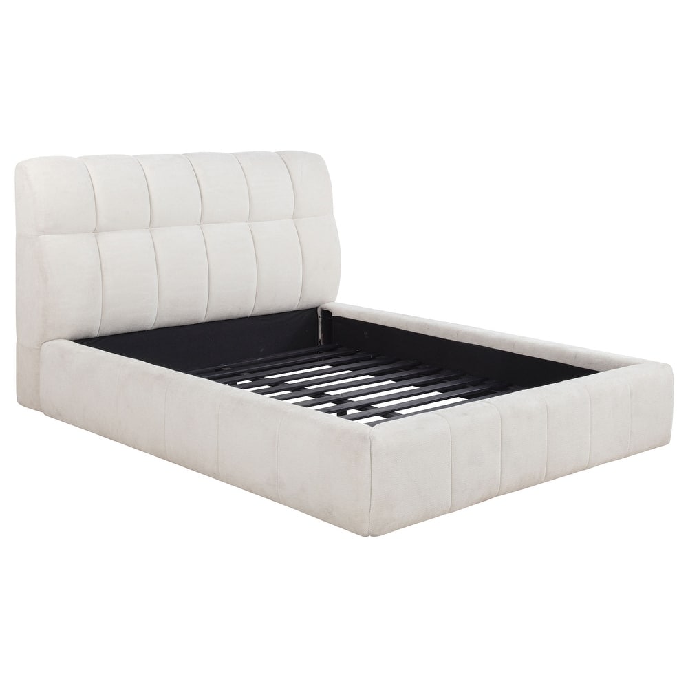 Nollet 48-inch Upholstered Platform Bed