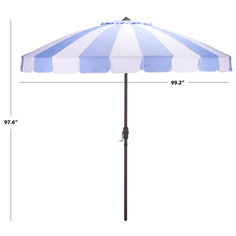 SAFAVIEH Outdoor Living Buti 9ft Crank Umbrella