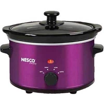 The Metal Ware Corp Sc-150V Nesco Slow Cooker Purple