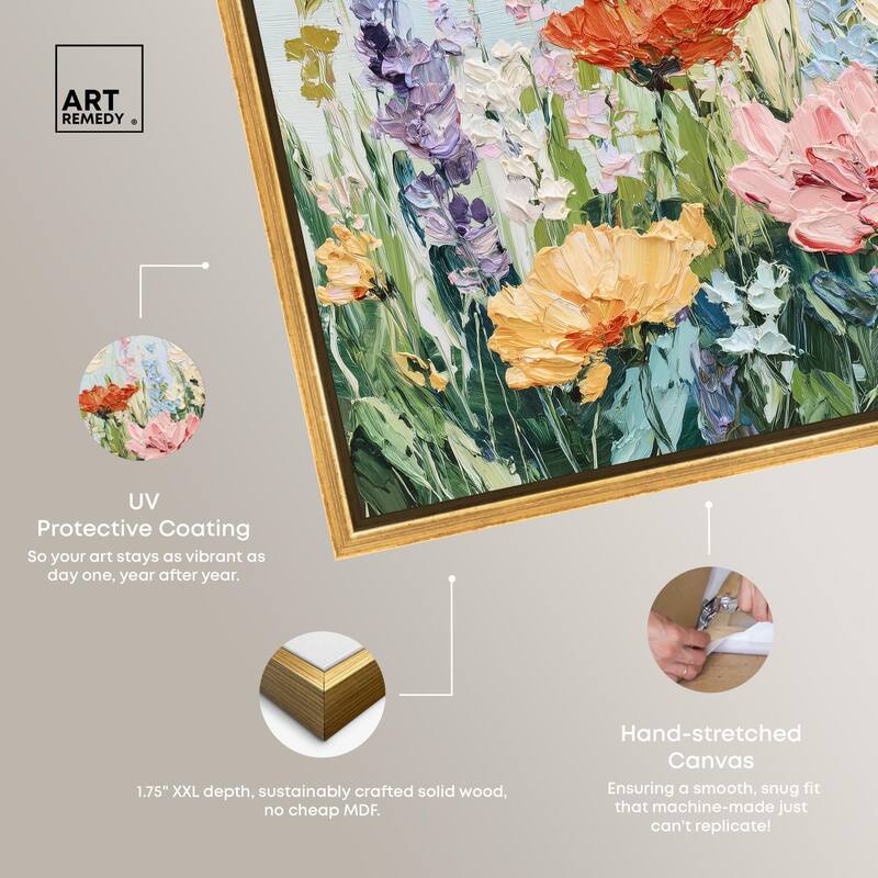 Summer Abundance III Canvas by Art Remedy