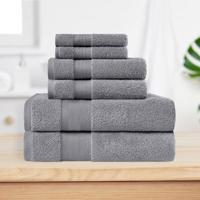 Blue Nile Mills Rio Turkish Cotton 6 Piece Towel Set