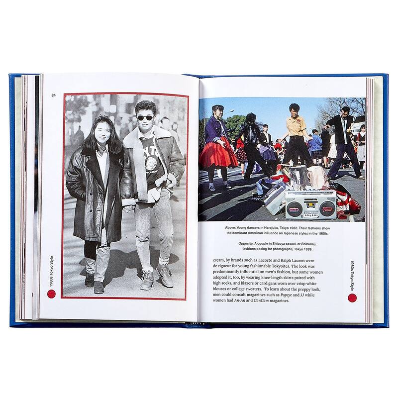 Graphic Image Little Book of Tokyo Coffee Table Book, Leather, Blue