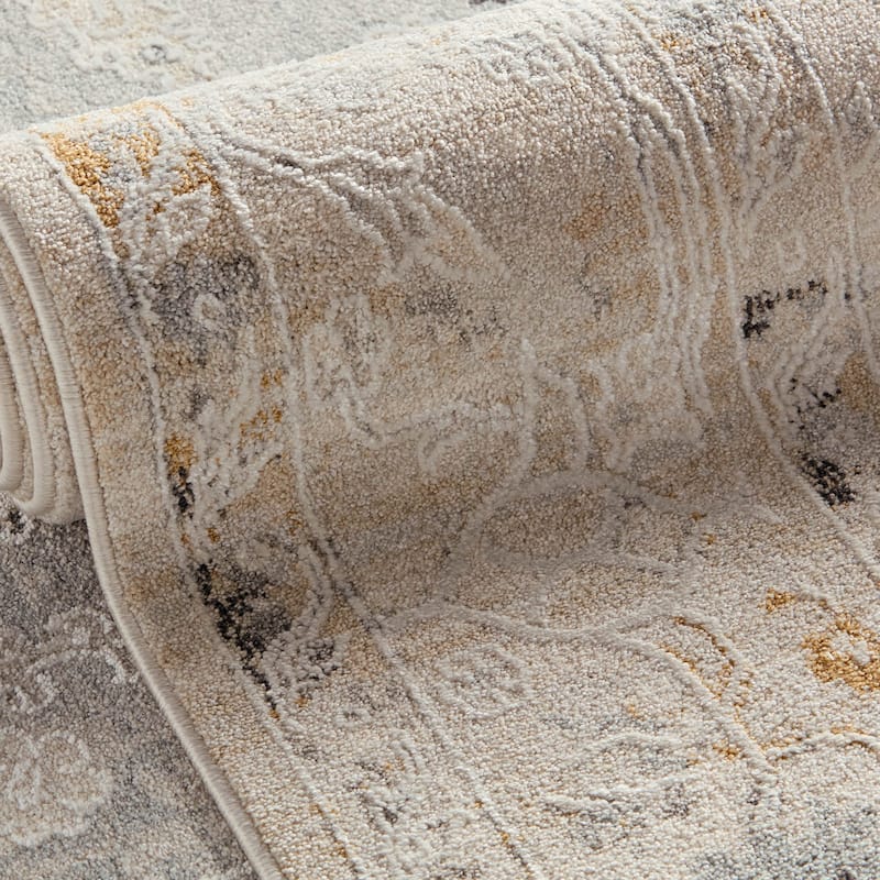 Philomena Floral Gray/Cream Rug