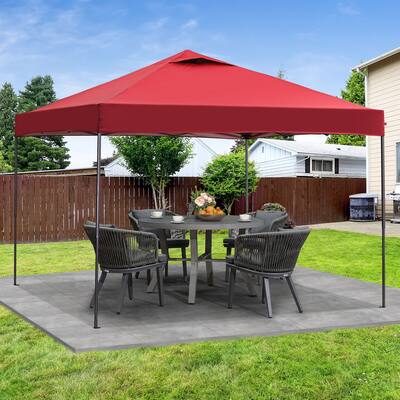 Ainfox 10 x 10 ft Pop-Up Party Canopy Tent Gazebo