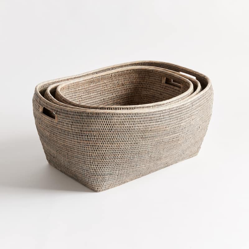 Burma Rattan Family Baskets