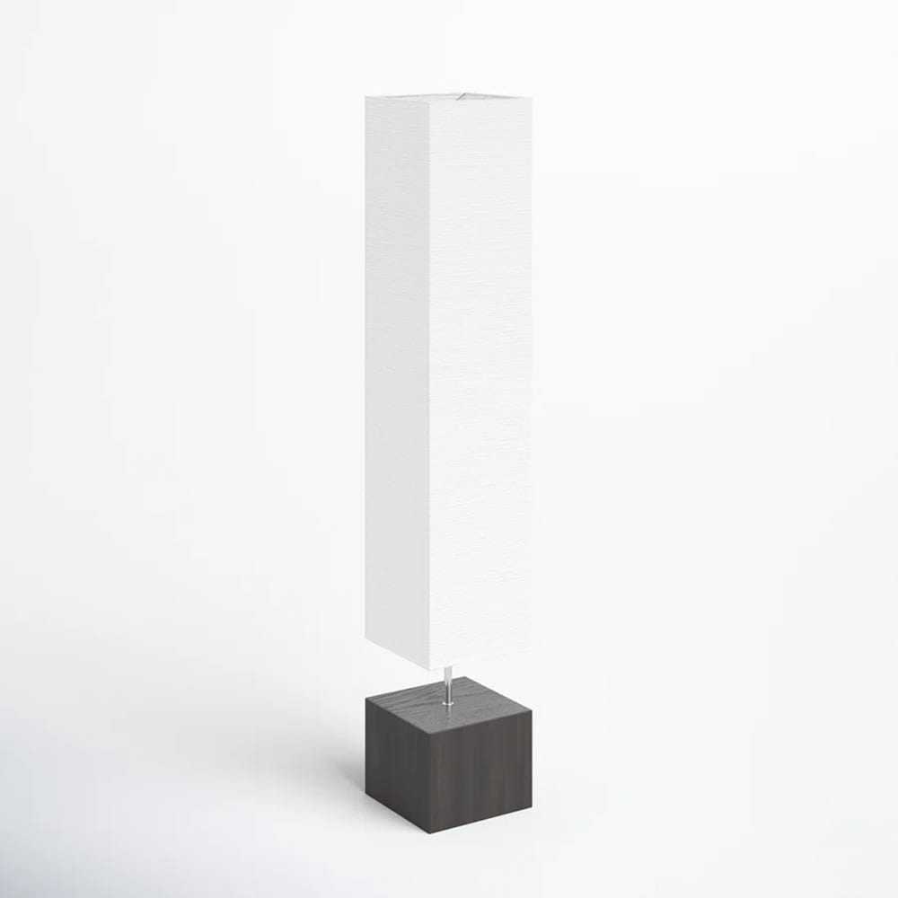 Mainstays white rice paper floor lamp cheap