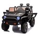 preview thumbnail 51 of 98, 24V Electric Ride-On Truck for Kids, Two-Seater, Parental Remote Control, MP3, Bluetooth, Ages 3+