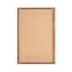 preview thumbnail 10 of 9, Commercial Wall Mount Cork Board with Wooden Push Pins