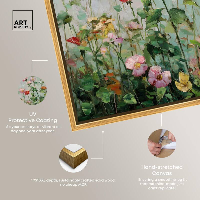 String of Colors I Canvas by Art Remedy