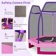 preview thumbnail 30 of 48, Costway 7FT Kids Trampoline Outdoor Indoor Recreational Bounce Jumper