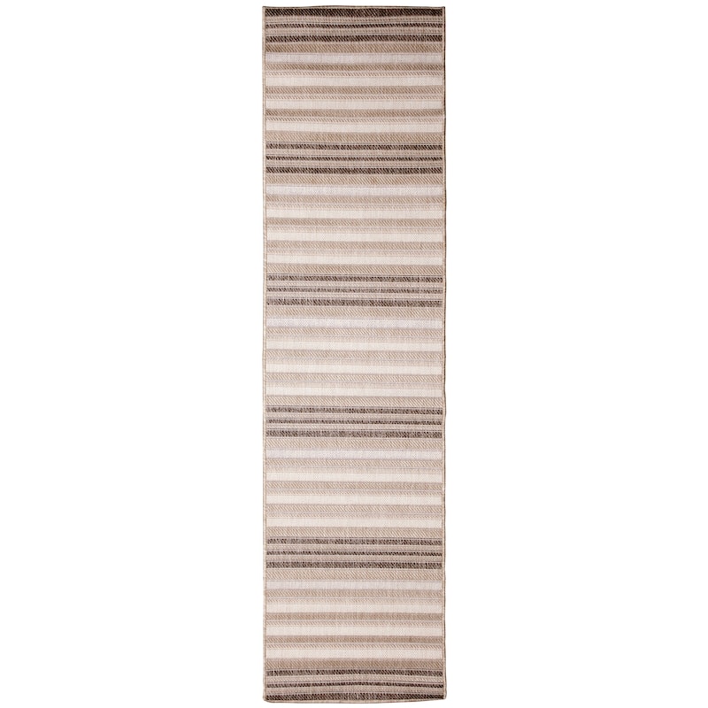 Liora Manne Malibu Faded Stripe Indoor/Outdoor Rug