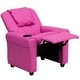 preview thumbnail 113 of 139, Contemporary Kids Recliner with Cup Holder and Headrest