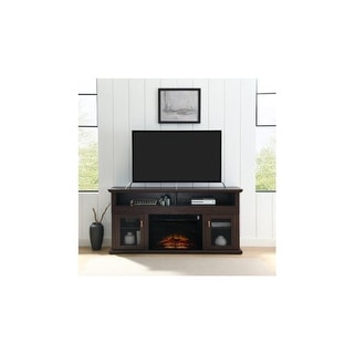 65 inches TV Stand with Electric Fireplace. - Bed Bath & Beyond - 35766218
