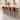 26.5" Seat Height Set of 1/2/4 Textured Fabric Counter Stool