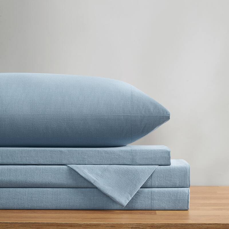 Frye Dusted Denim CVC Sheet Set