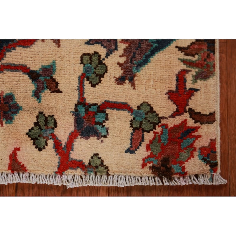 Traditional Ziegler Oriental Foyer Rug Hand-Knotted Wool Carpet - 2'0"x 3'0"