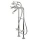 preview thumbnail 3 of 14, Kingston Brass Traditional Freestanding Tub Faucet with Supply Line and Stop Valve