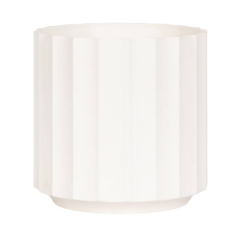 Kate and Laurel Jibbs Round Planter - 10x10x10