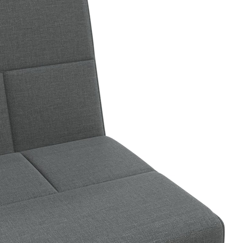 vidaXL Sofa Bed Convertible Sofa Bed with Cup Holders for Living Room Fabric - 78.7" x 35" x 27.6"