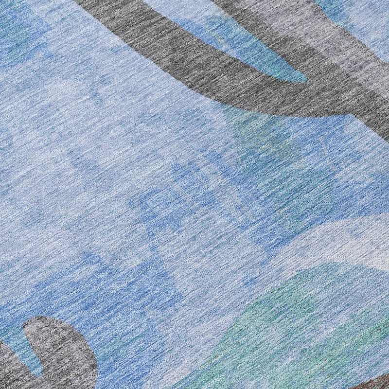 Machine Washable Indoor/ Outdoor Desert Inspiration Chantille Rug