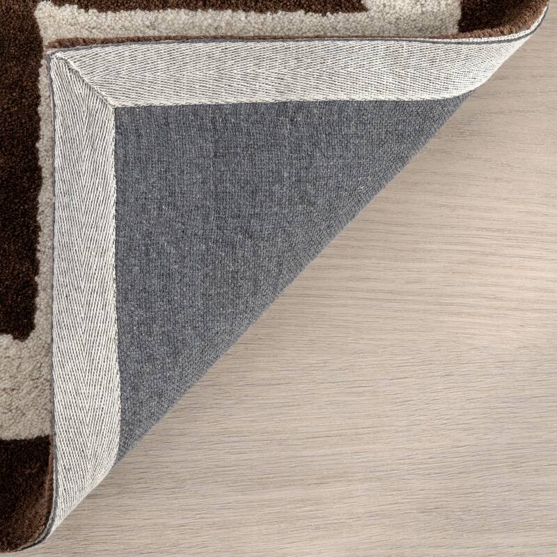 Grace Bordered Wool Area Rug