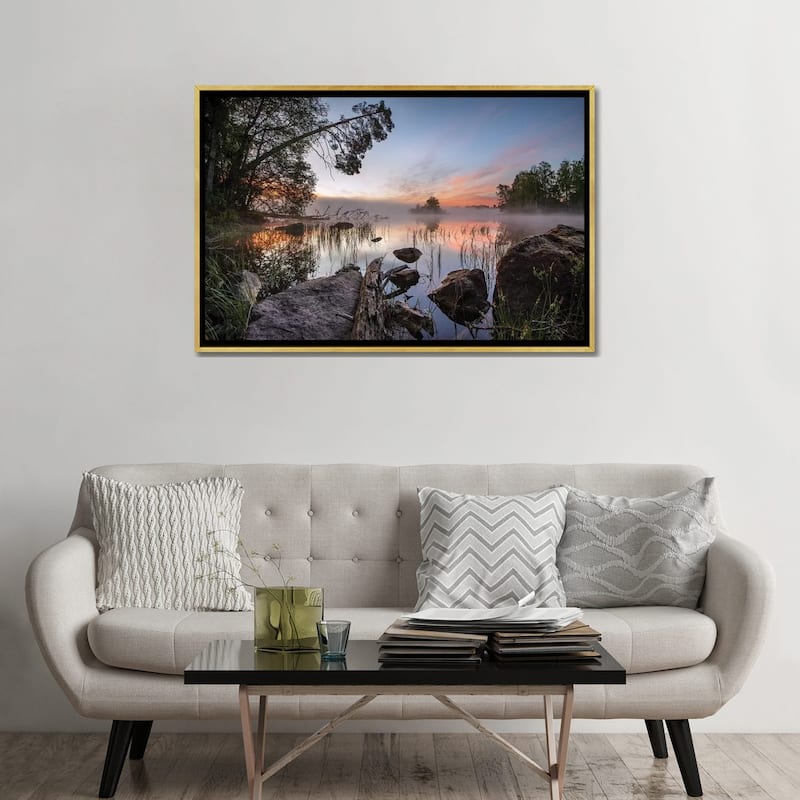 "Peaceful Morning" by keller Framed