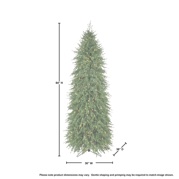 7' 3m led Easy plug Natural Touch Norfolk Tree 908t36