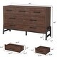 preview thumbnail 23 of 26, 7 Dresser for Bedroom, Freestanding 52" Wide Drawer Dresser with Storage