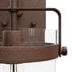 preview thumbnail 4 of 7, Hunter Karloff 1 Light Wall Sconce - Rustic, Glam, Transitional
