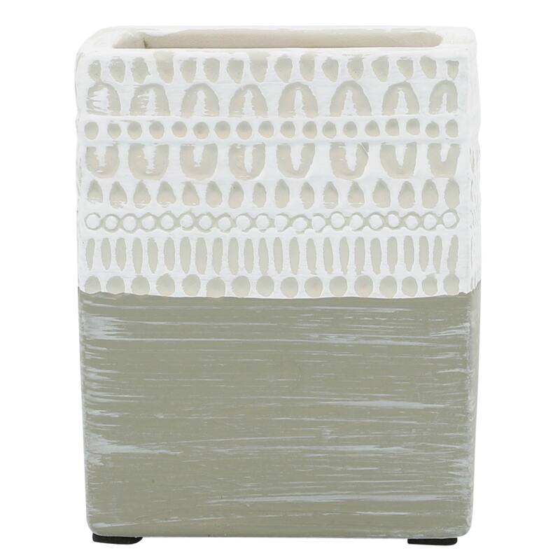 Sagebrook Home Ceramic Pen Holder