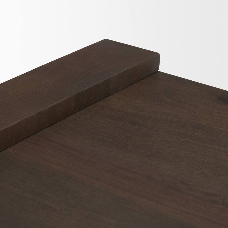 Wesson Light / Dark Brown Wood Accent Table