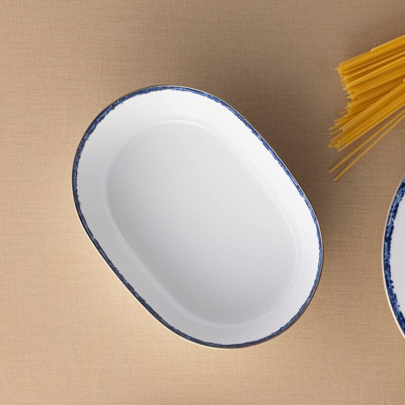 Noritake Rill Oval Vegetable Bowl, 9-3/4", 46 oz