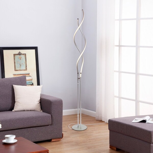 Brightech twist modern led living room floor lamp cheap