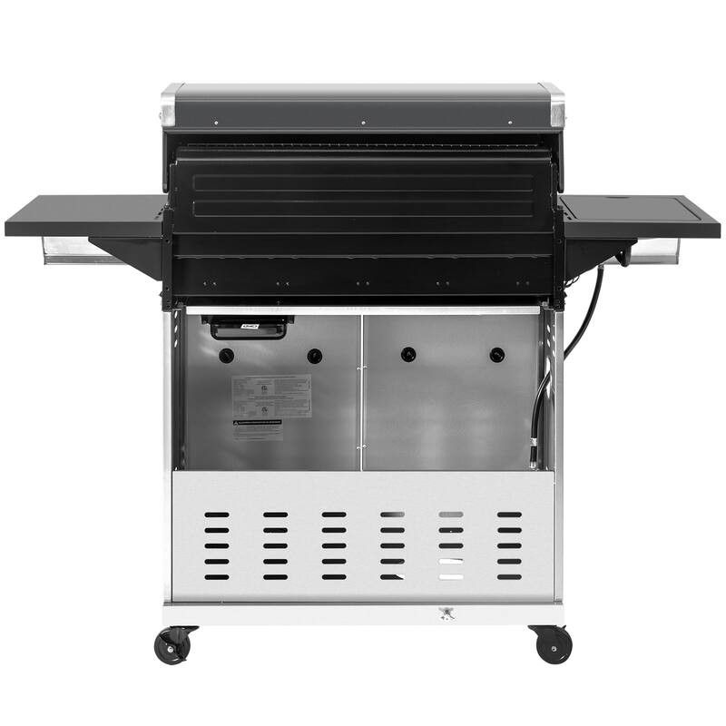 Royal Gourmet 5-Burner Gas Grill with Sear Burner & Side Burner, Grey