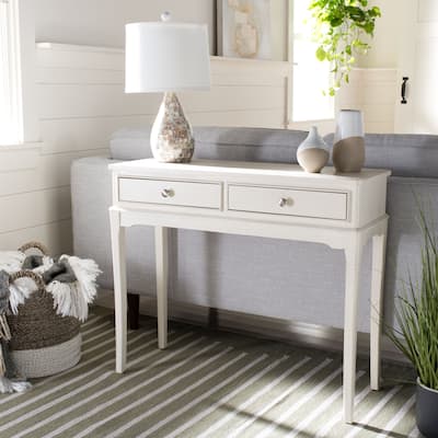 SAFAVIEH Opal 2-Drawer Console Table - 35.5" W x 13" L x 29.5" H