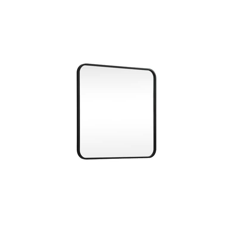 Indigo Home Soft corner metal square mirror 24x24 inch