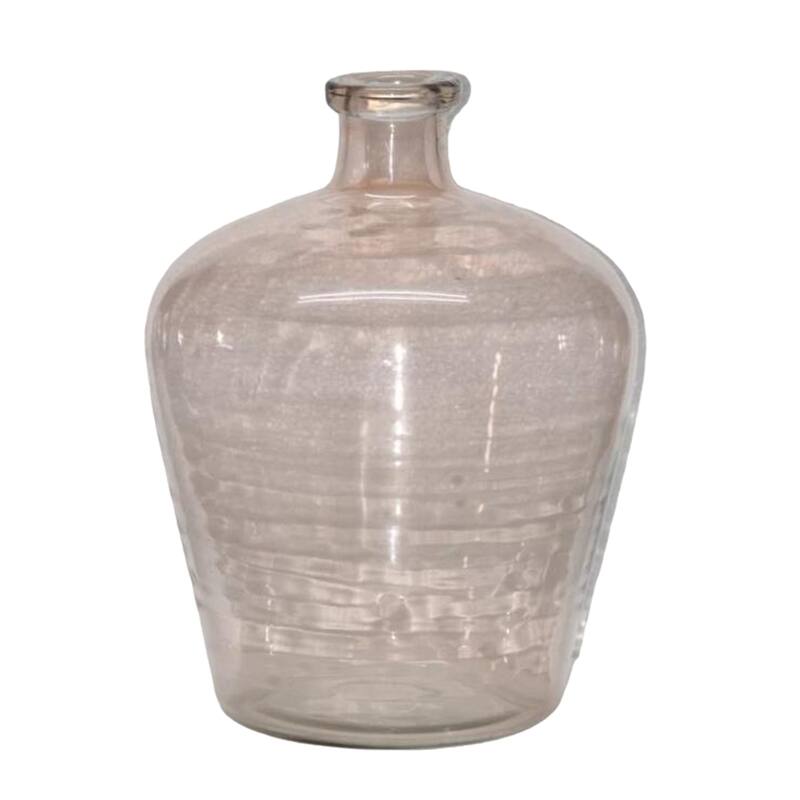 Lg. Glass Jar Base - Orange