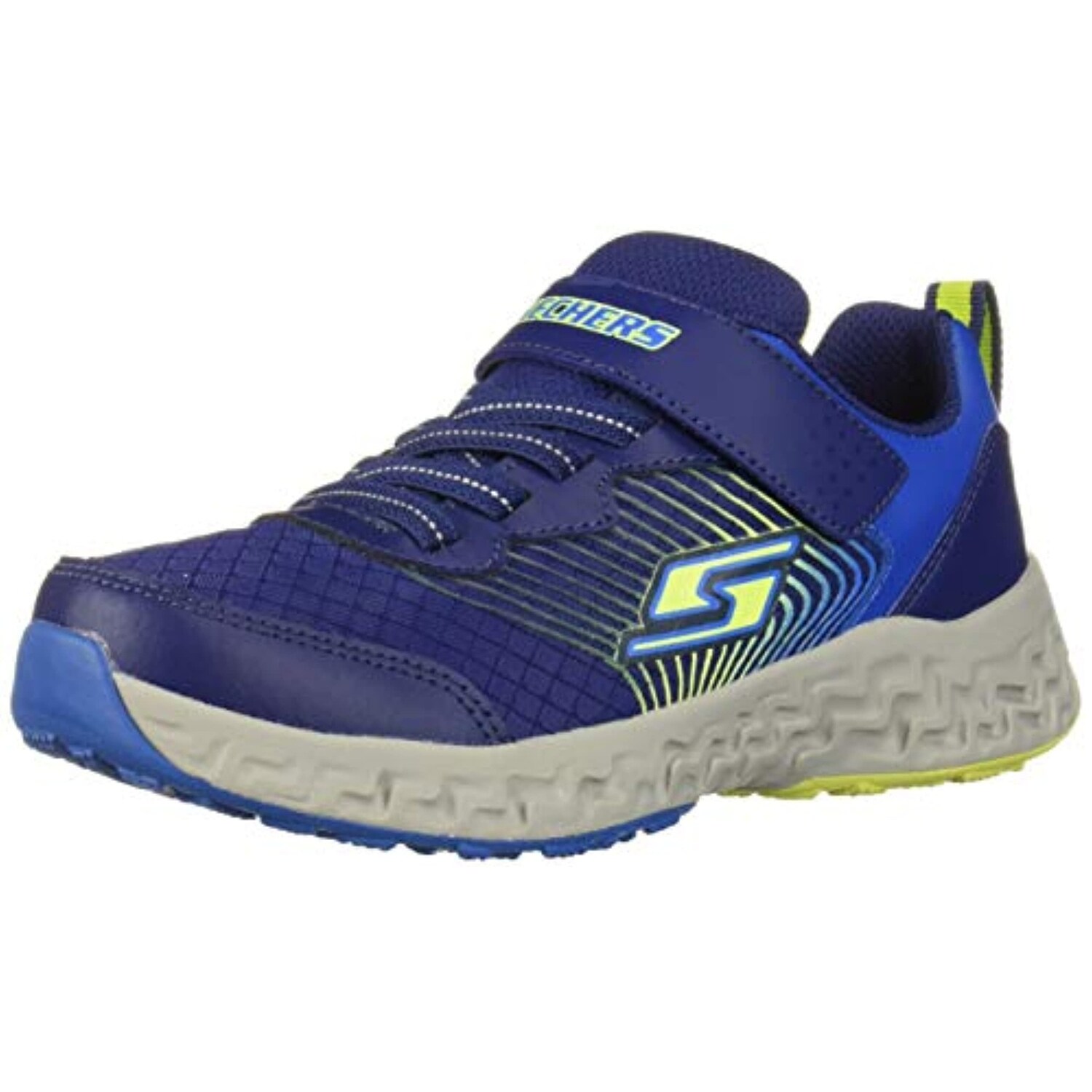 navy blue skechers