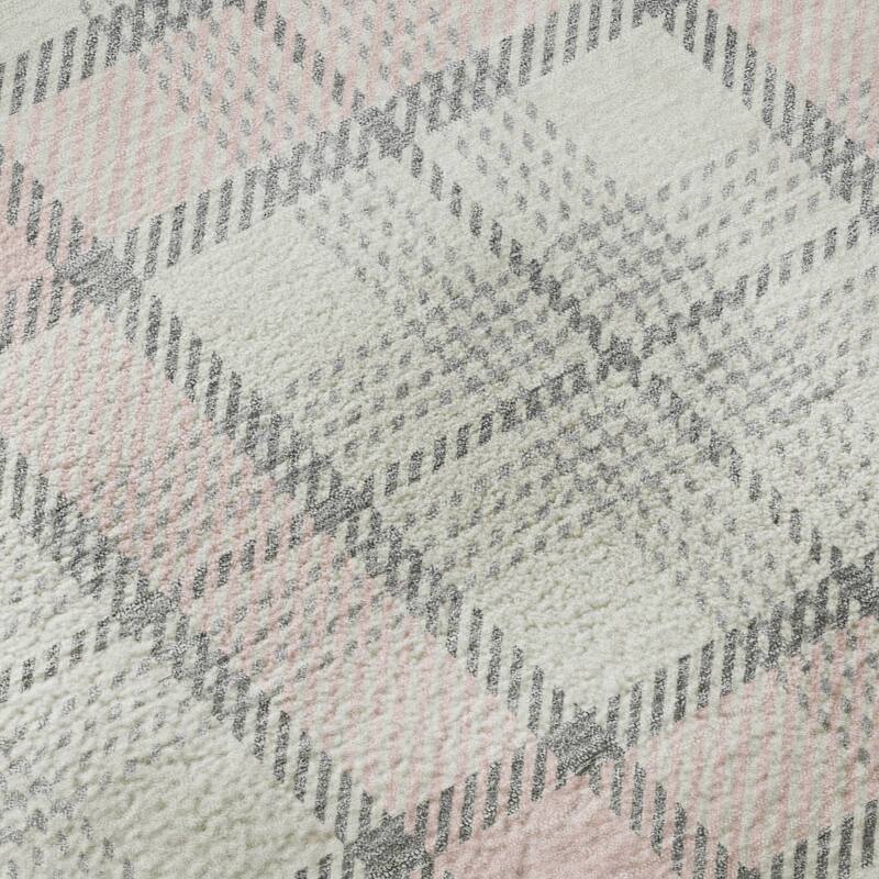 Premium Washable Super Soft Plaid Mayfield Rug