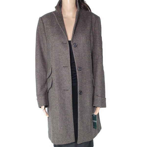 Lauren by Ralph Lauren Women's Jacket Brown Size 12 Trench Coat. Opens flyout.